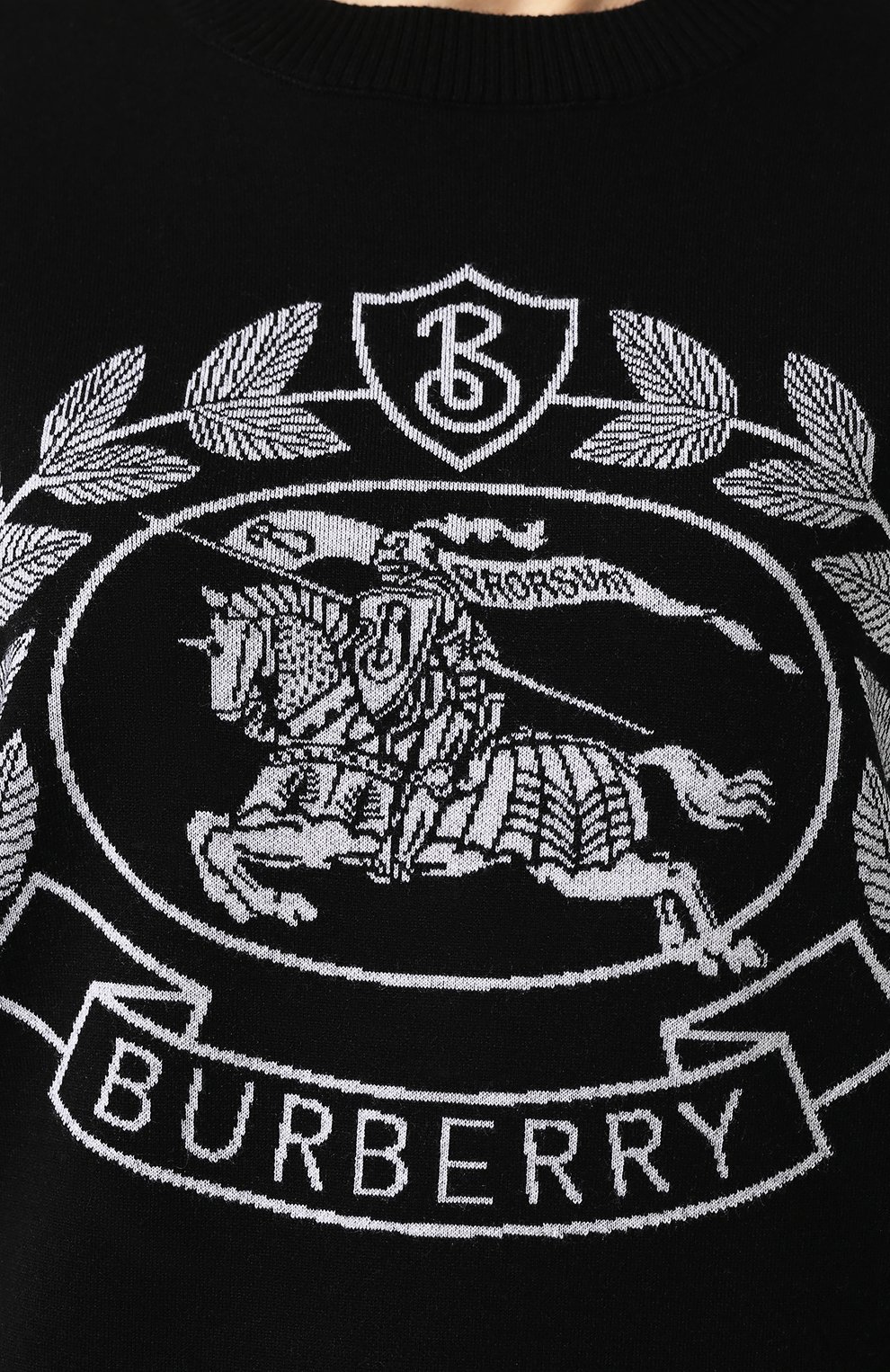 Шерстяной пуловер BURBERRY, арт. 8008334, фото 5