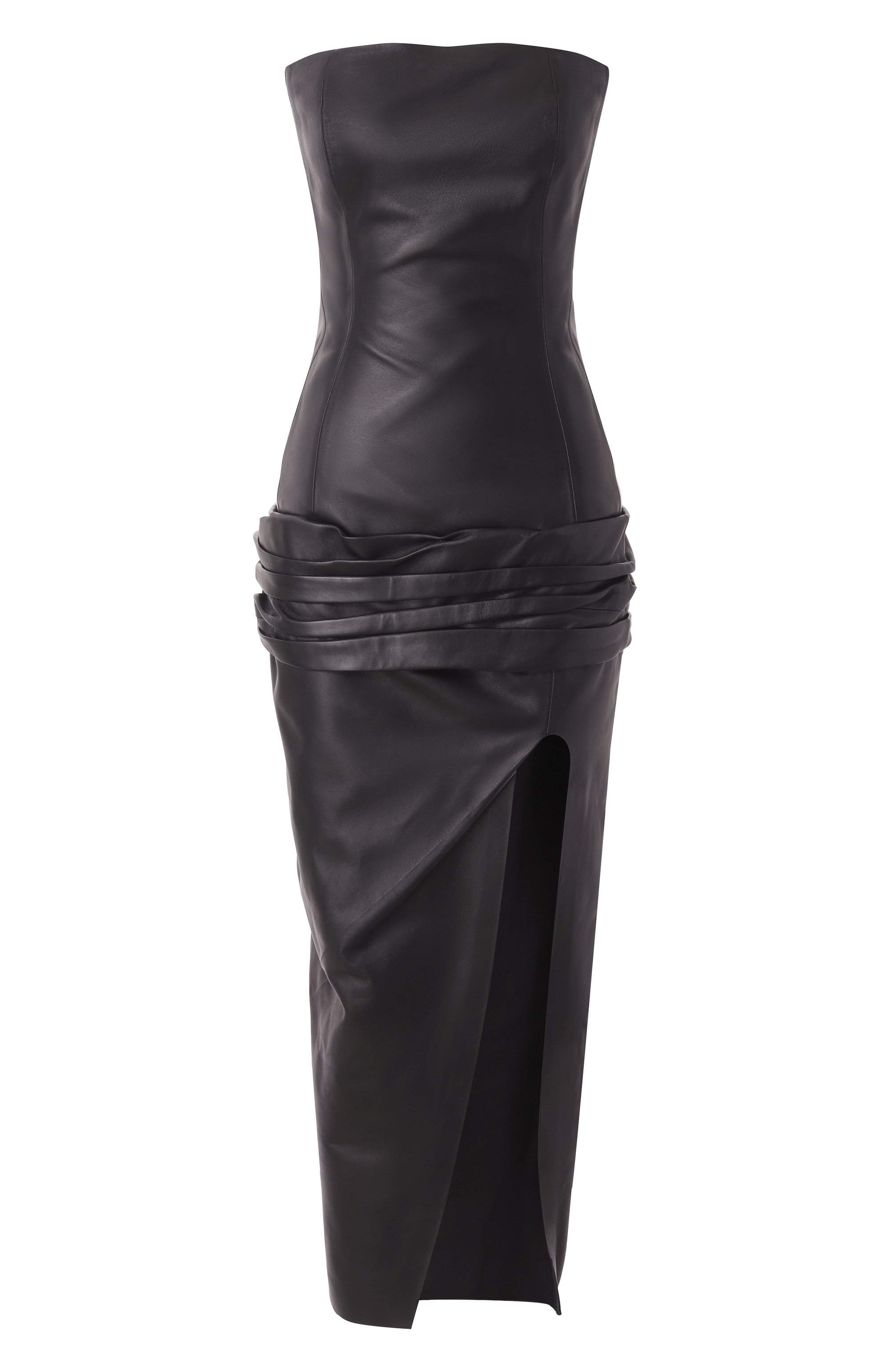 Кожаное платье THE ATTICO, арт. 250WCW00215/LBT128AA, фото 1