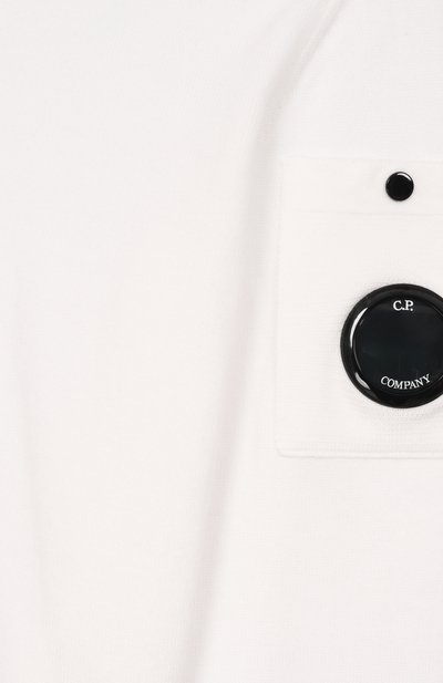 Хлопковый пуловер C.P. COMPANY, арт. CUW000/LHE83, фото 3