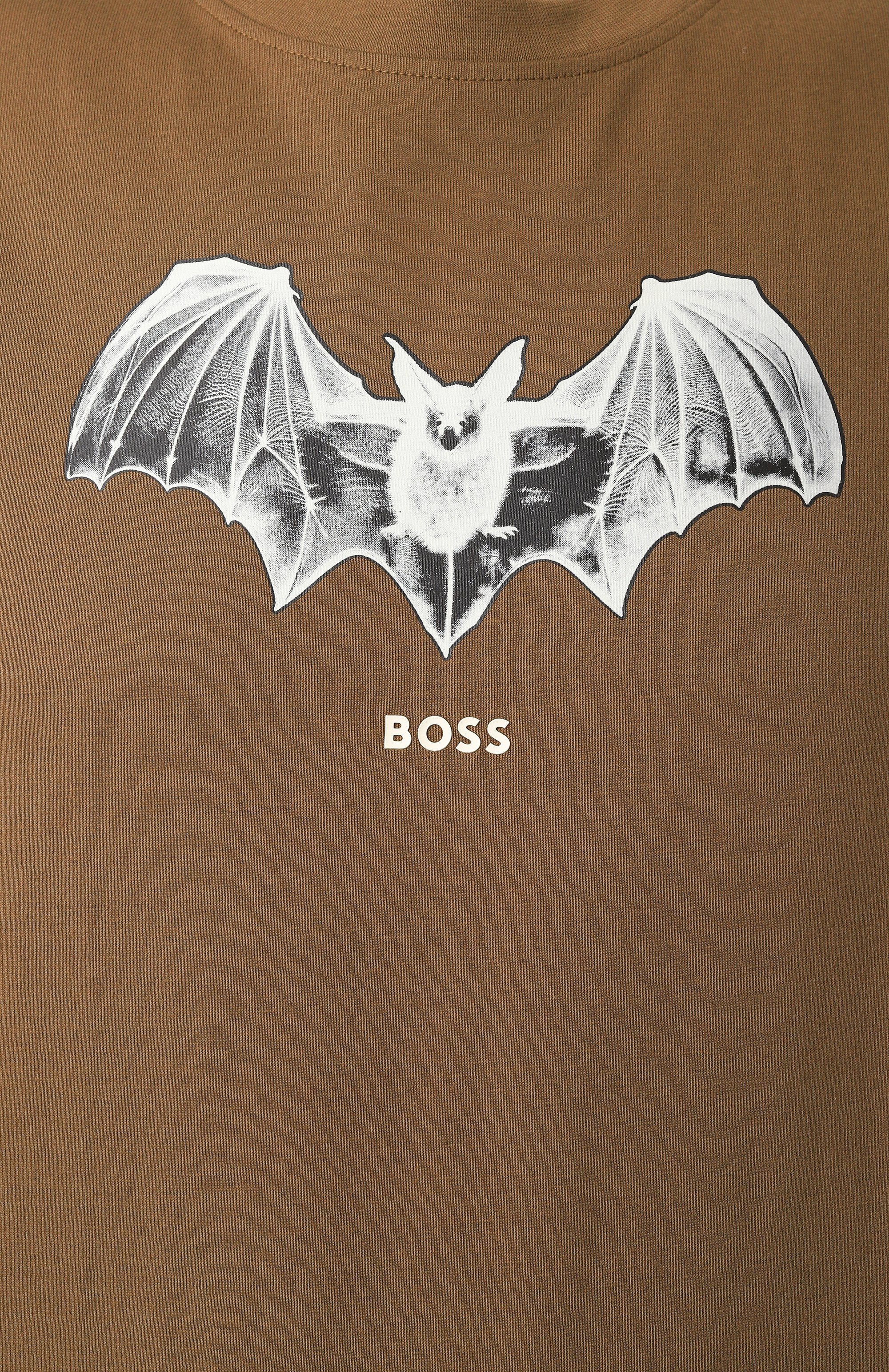 Хлопковая футболка BOSS ORANGE, арт. 50534924, фото 6