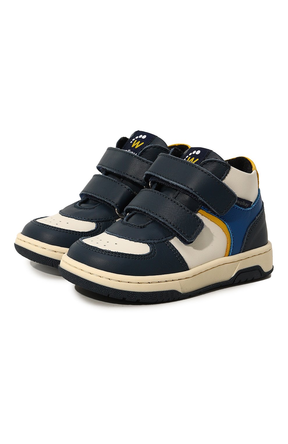 Высокие кеды из кожи WALKEY, арт. Y1B9-42586-1631B009/20-24, фото 1