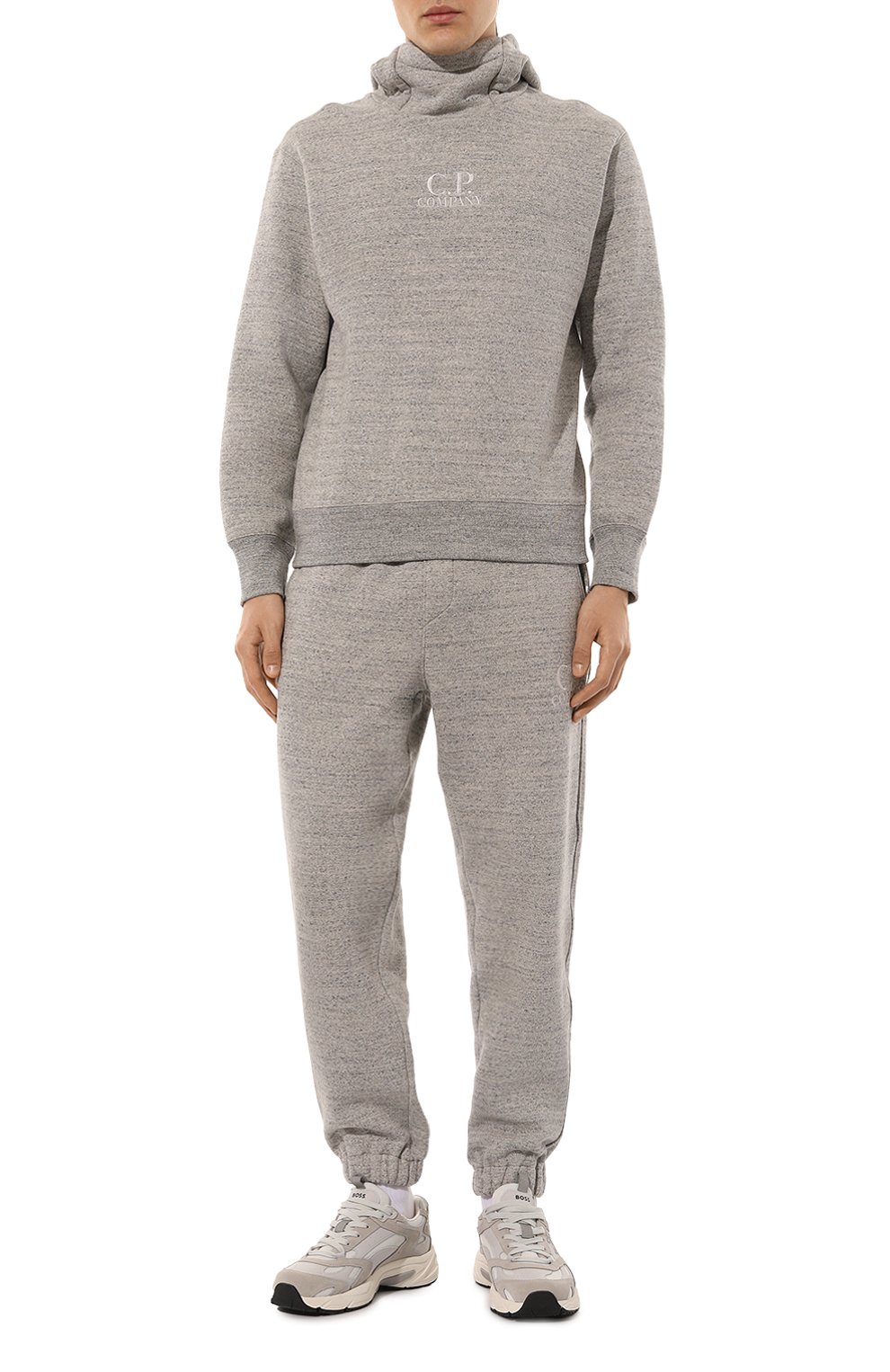 Хлопковые джоггеры C.P. COMPANY, арт. 17CMSP139A110222W, фото 2