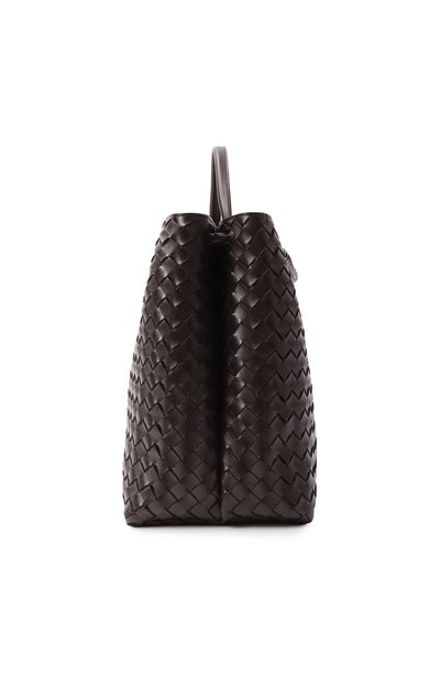 Сумка andiamo large BOTTEGA VENETA темно-коричневого цвета по цене 945000 руб., арт. 766019/VCPP1, фото 4 Сумка andiamo large BOTTEGA VENETA, арт. 766019/VCPP1, фото 4
