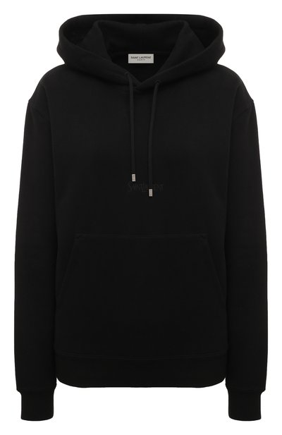 Женский хлопковое худи SAINT LAURENT, арт. 757073/Y36SW