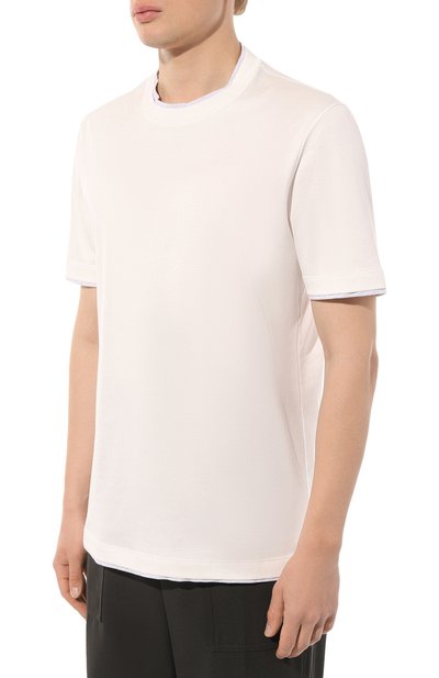 Хлопковая футболка BRUNELLO CUCINELLI, арт. M0T617427, фото 3