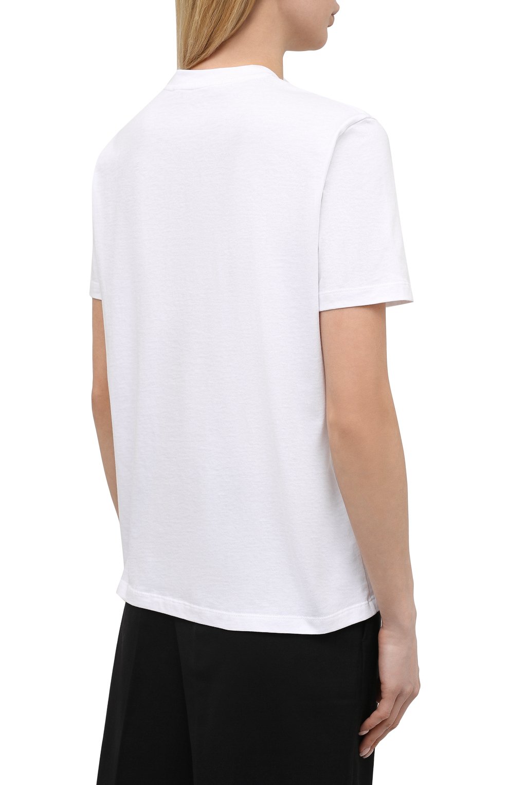 Хлопковая футболка STELLA MCCARTNEY, арт. 381701/S0W63, фото 4