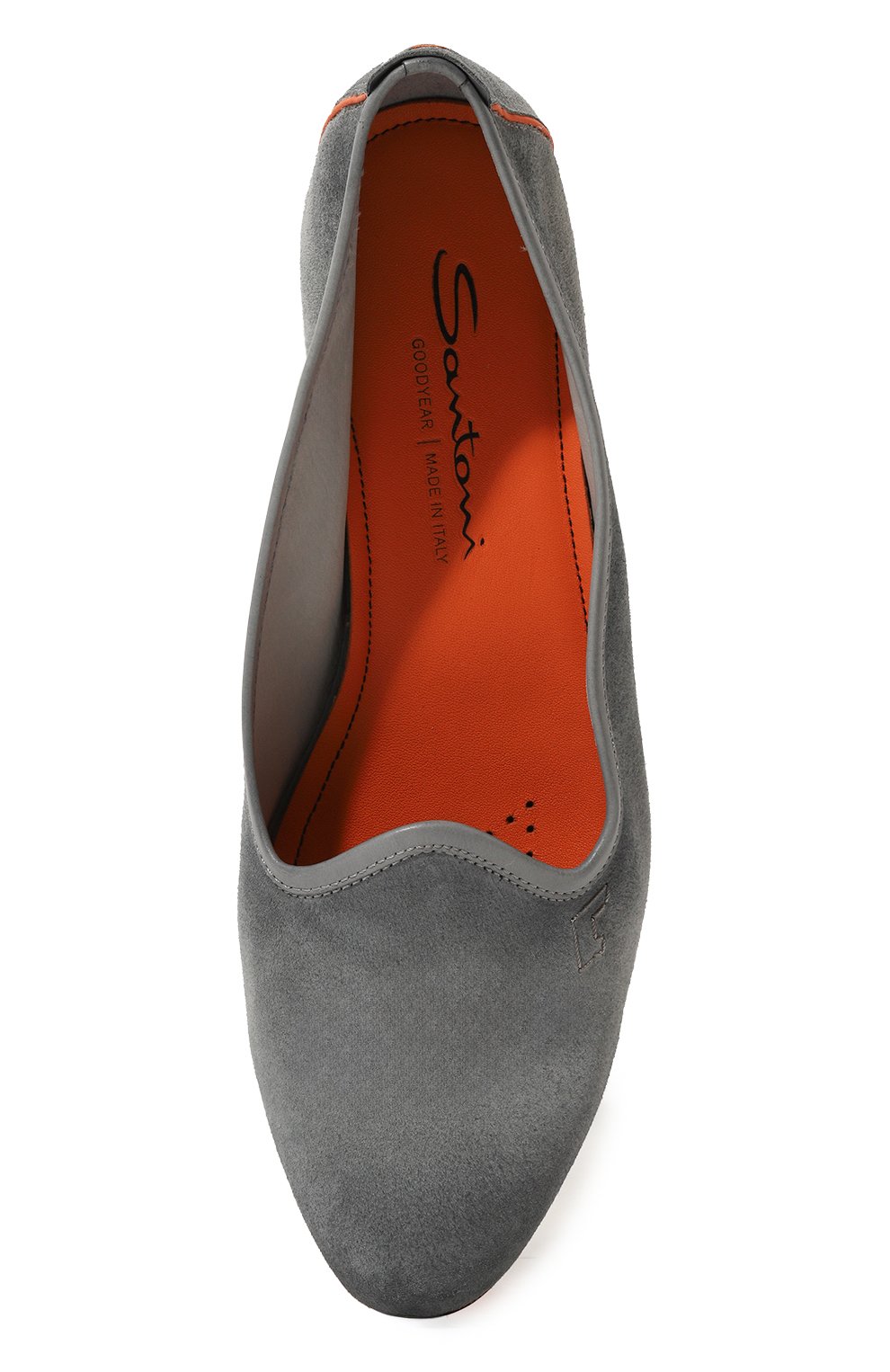 Замшевые лоферы SANTONI, арт. WUAY71013SA5SAEAE73, фото 6