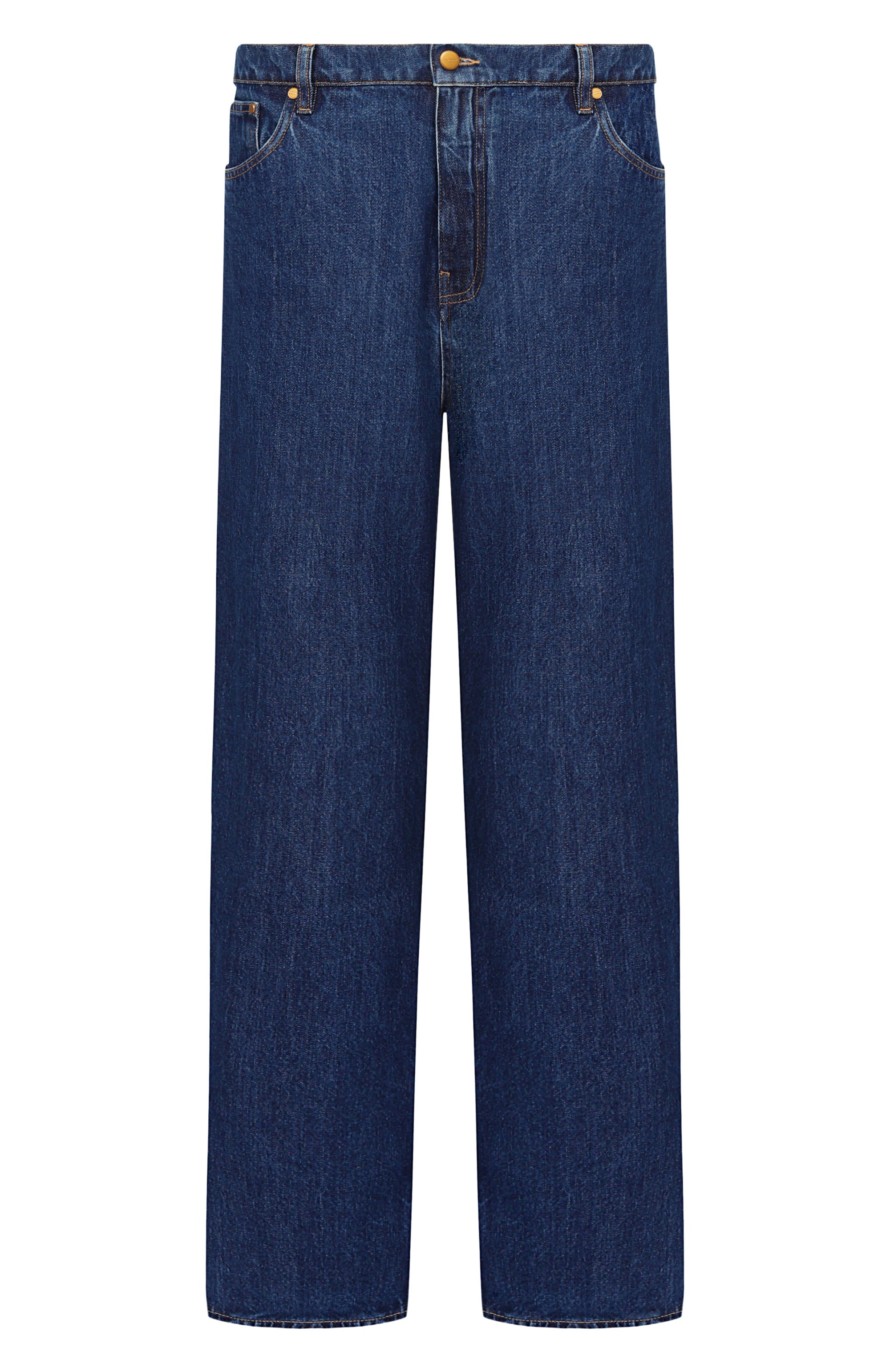 Джинсы JIL SANDER темно-синего цвета по цене 141500 руб., арт. J22KA0357/J45324, фото 1 Джинсы JIL SANDER, арт. J22KA0357/J45324, фото 1