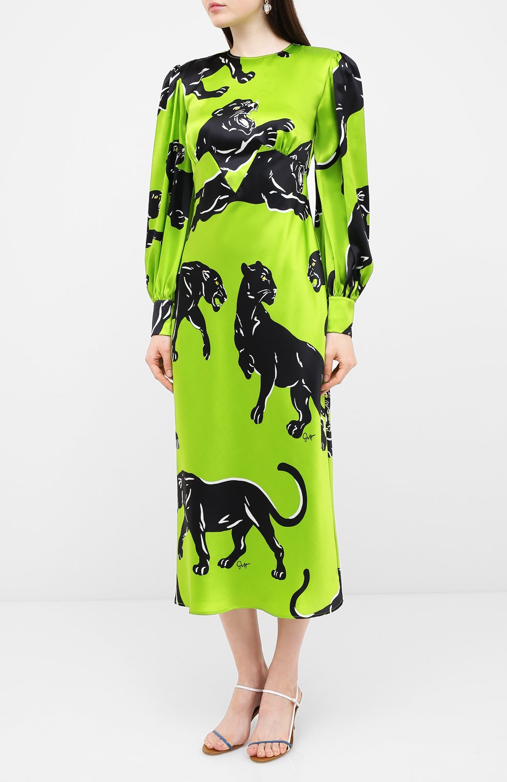 Шелковое платье OLIVIA VON HALLE, арт. SS2053, фото 3