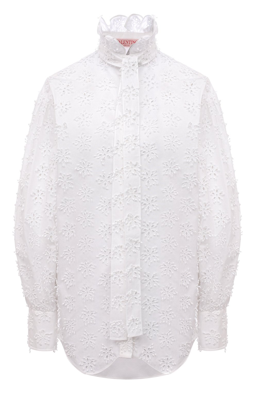 Хлопковая блузка VALENTINO, арт. XB3AB3706GN, фото 1