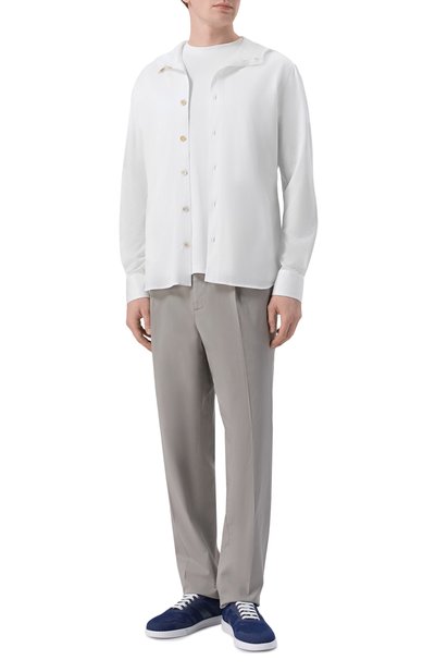 Хлопковая рубашка KITON, арт. UMCMARH09665, фото 2