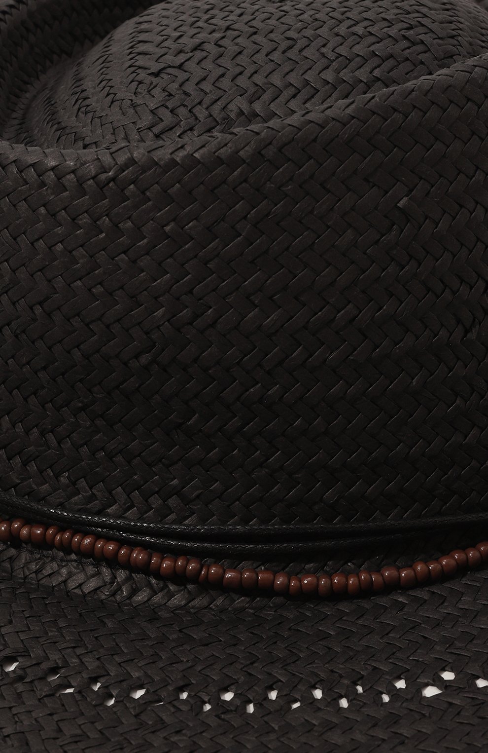 Шляпа MELISSA ODABASH темно-коричневого цвета по цене 22960 руб., арт. GISELE CR, фото 4 Шляпа MELISSA ODABASH, арт. GISELE CR, фото 4