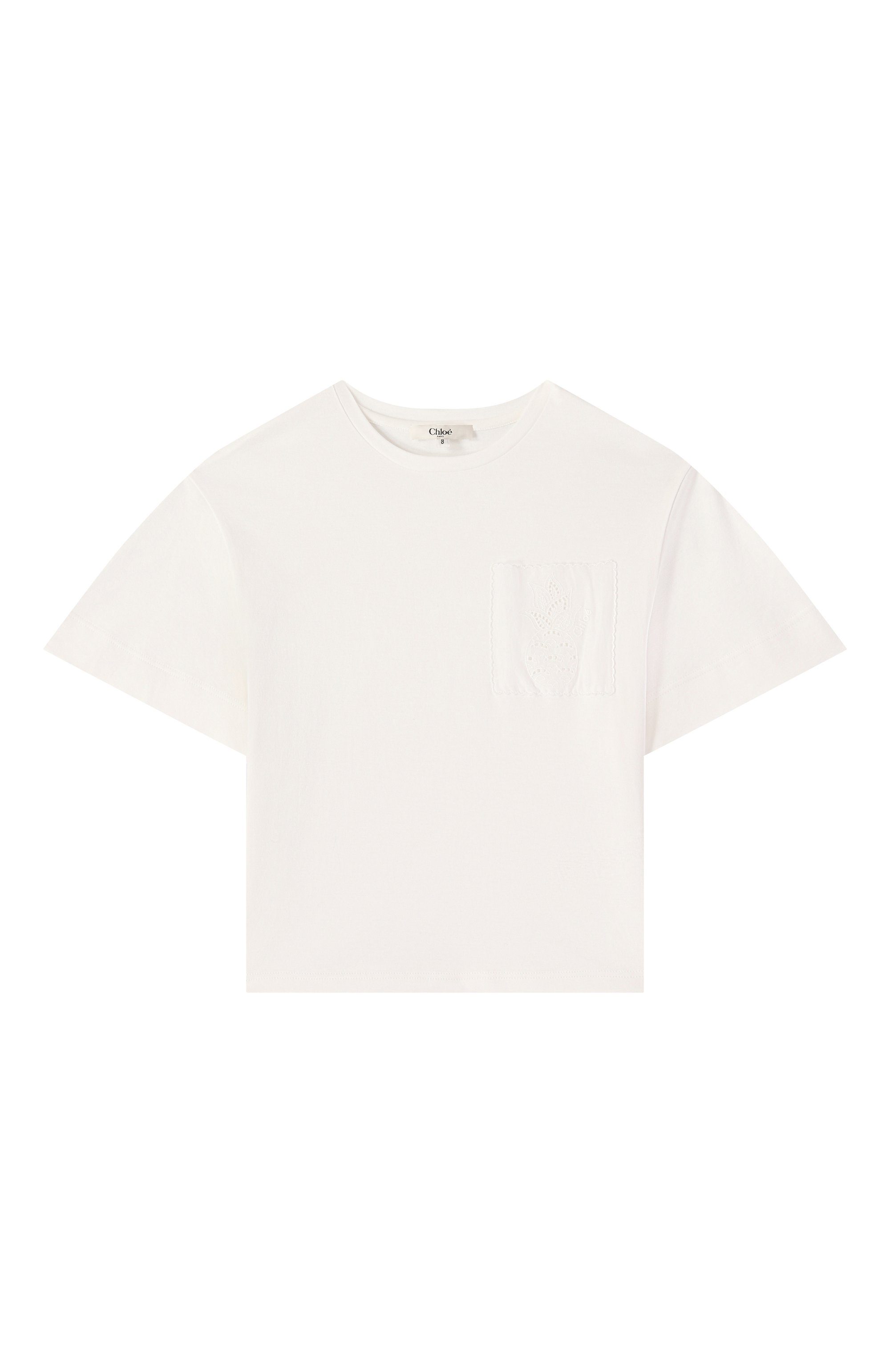 Хлопковая футболка CHLOÉ, арт. C20494, фото 1
