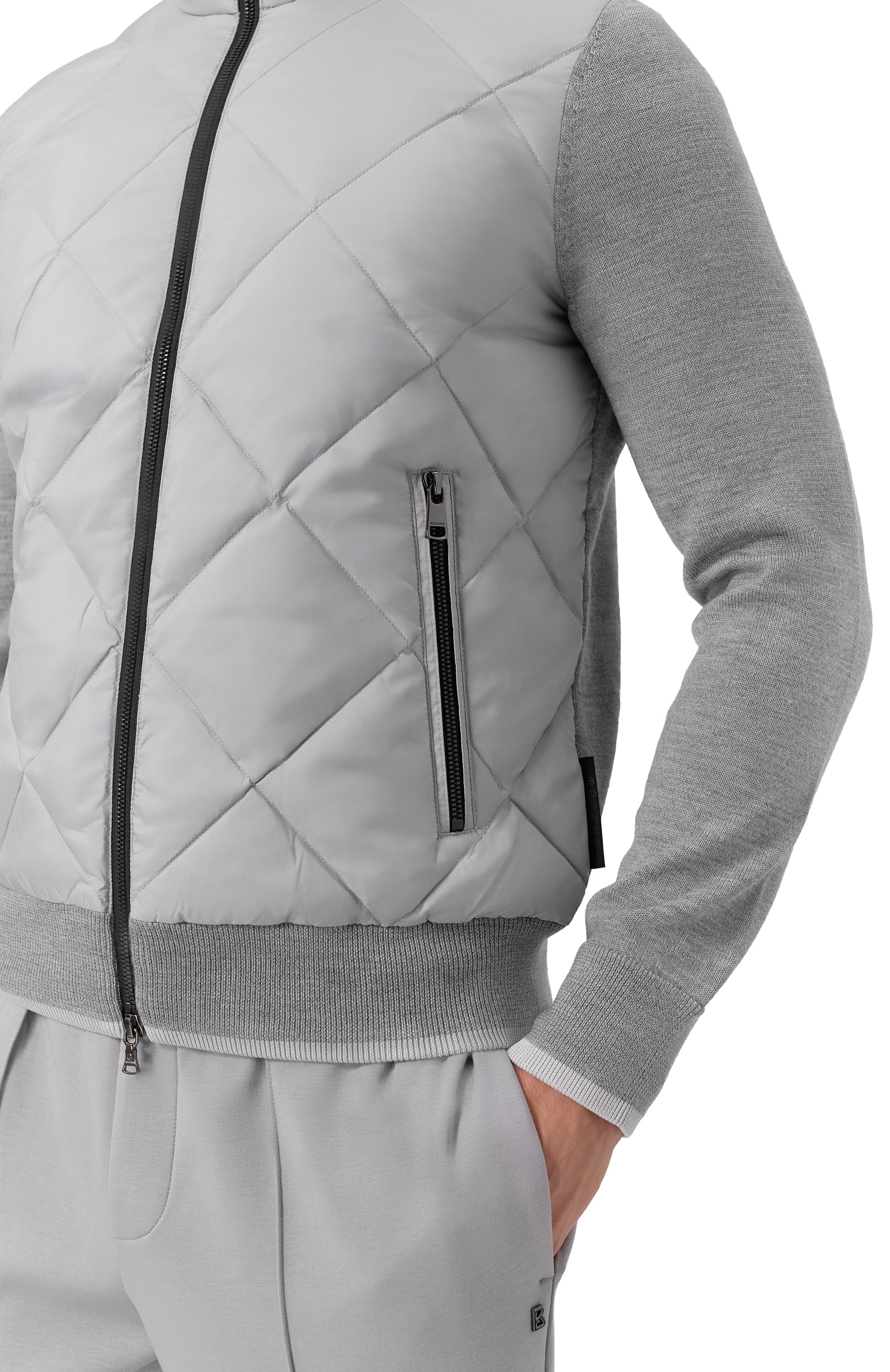 Комбинированный кардиган BOGNER, арт. 88889426, фото 5