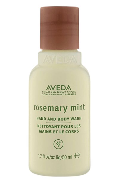 Женского гель для душа и мытья рук с розмарином и мятой rosemary mint hand and body wash (50ml) AVEDA, арт. 018084835678