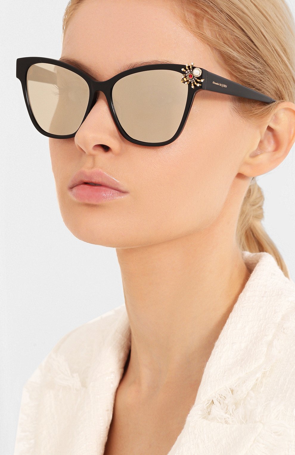 Солнцезащитные очки ALEXANDER MCQUEEN, арт. AM0269S-002, фото 2