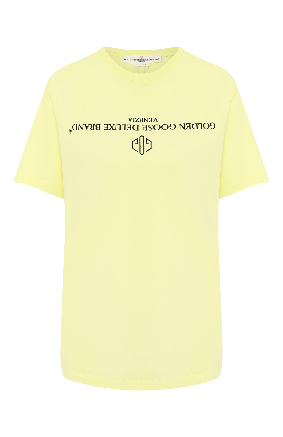 Хлопковая футболка GOLDEN GOOSE DELUXE BRAND, арт. G34WP024.A2, фото 1