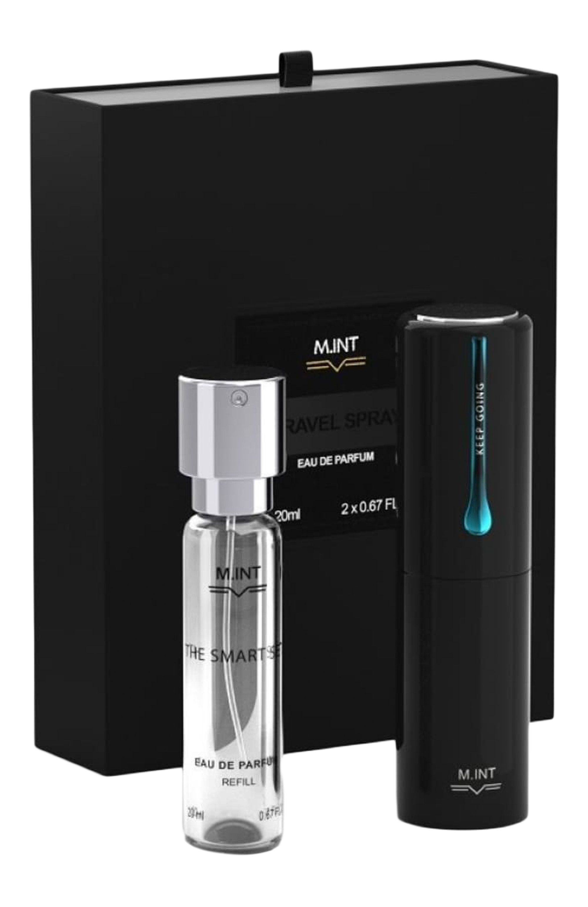 Дорожный набор the smart set (2x20ml) M.INT бесцветного цвета по цене 15500 руб., арт. 3760344210271, фото 2 Дорожный набор the smart set (2x20ml) M.INT, арт. 3760344210271, фото 2