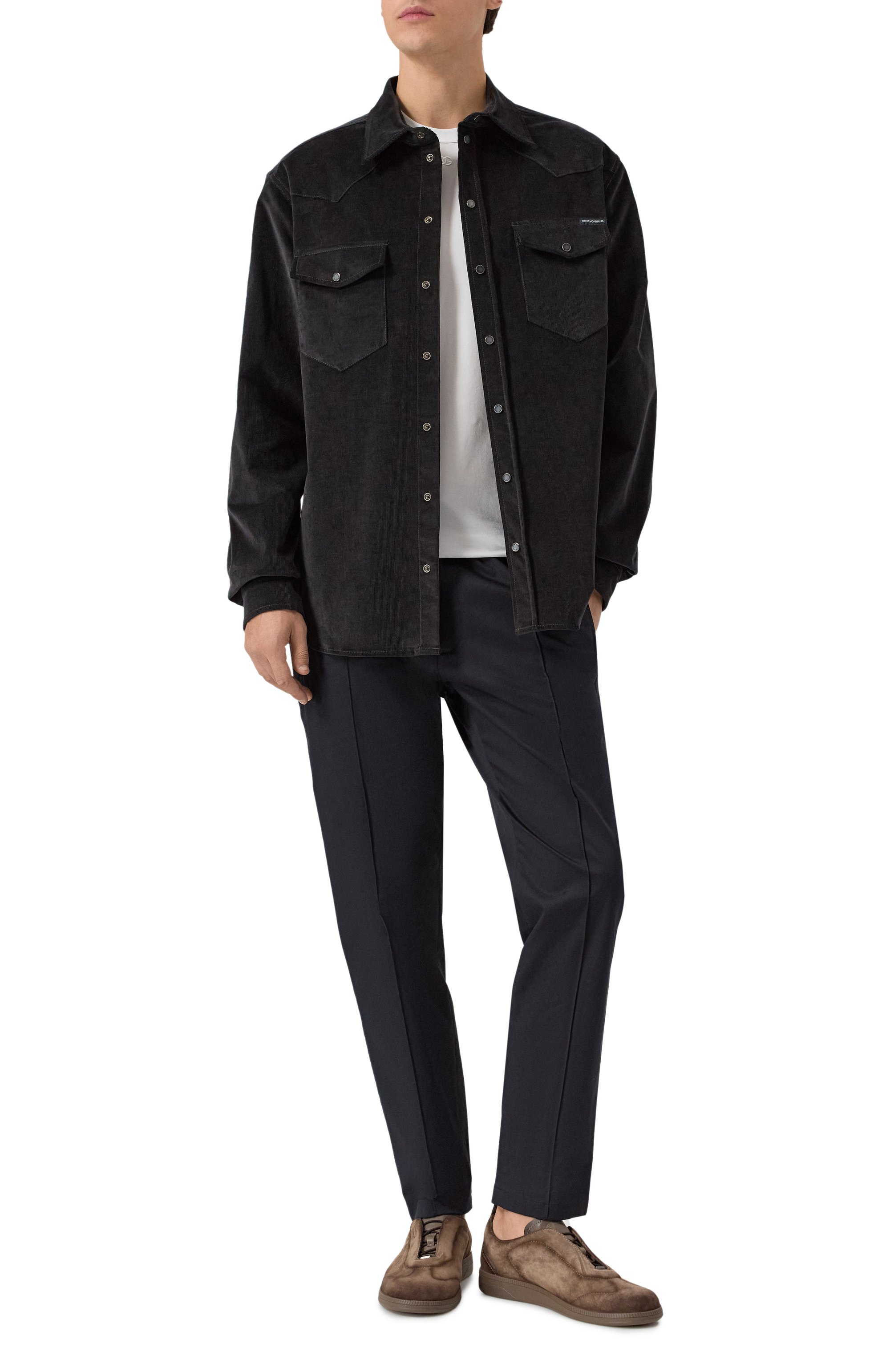 Вельветовая рубашка DOLCE & GABBANA, арт. G5MA1T/GJ589, фото 2