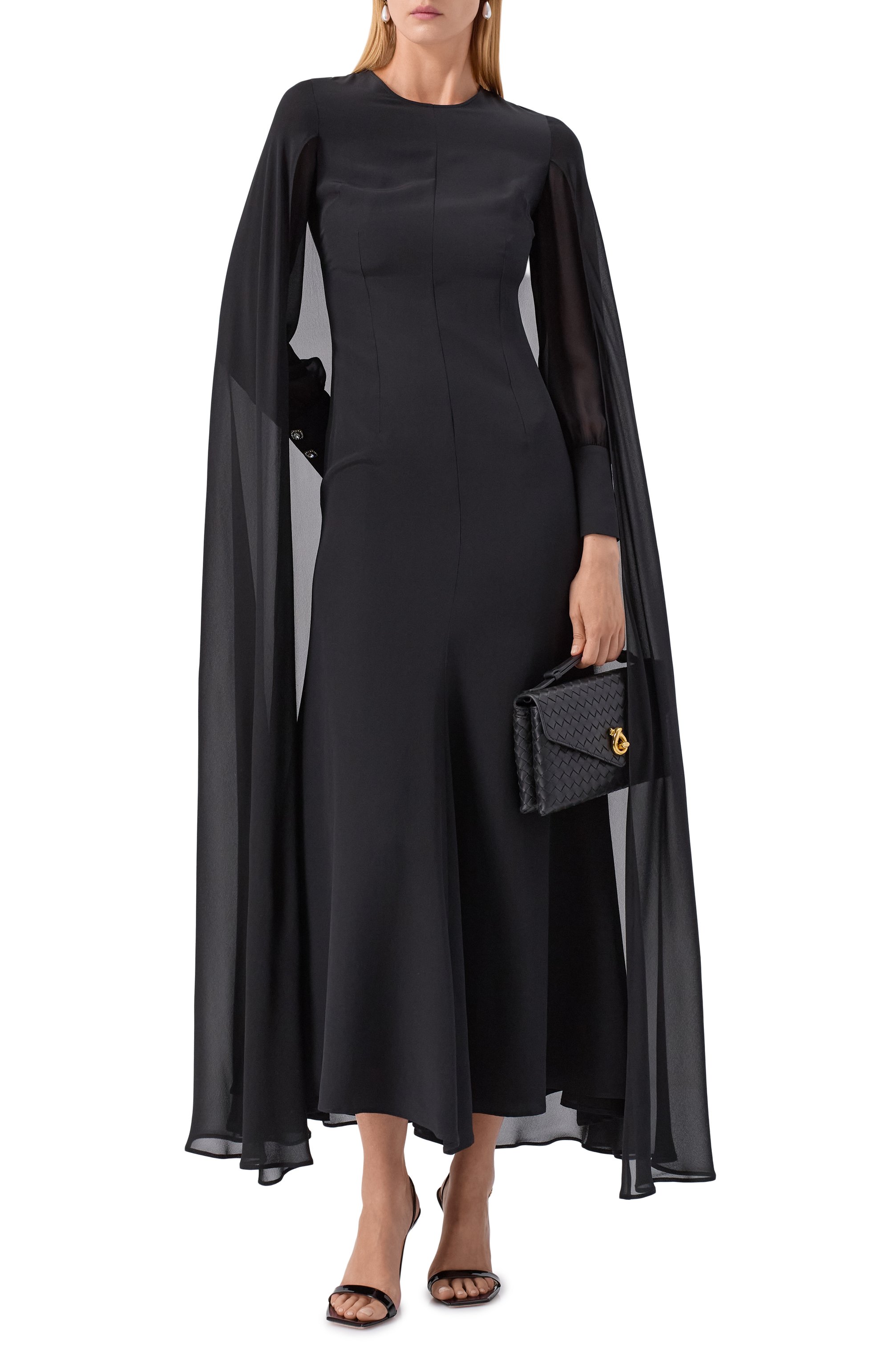 Шелковое платье KITON, арт. D60318K0597A17, фото 2