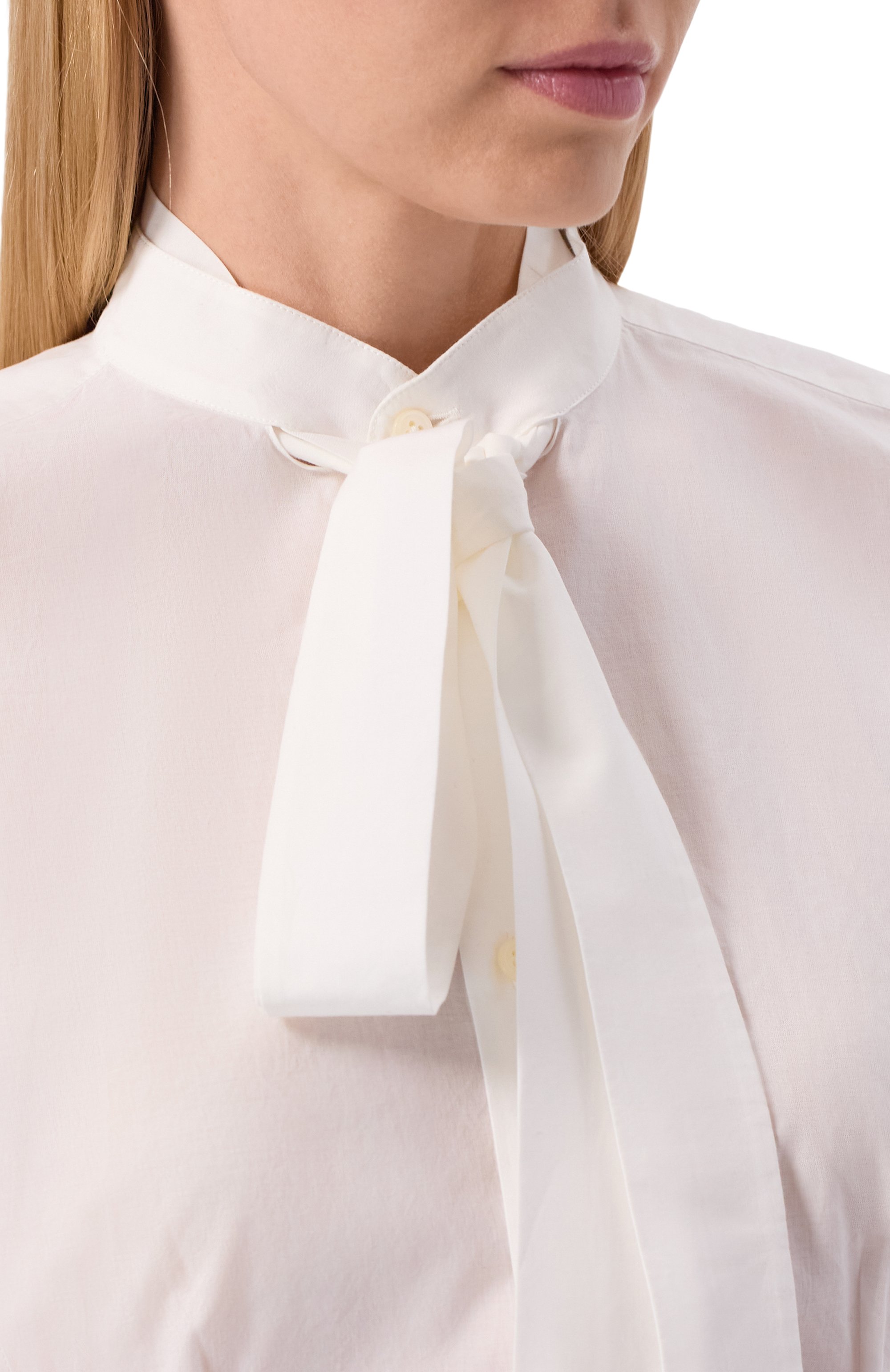 Хлопковый топ ANN DEMEULEMEESTER, арт. B0013809/FA026, фото 5