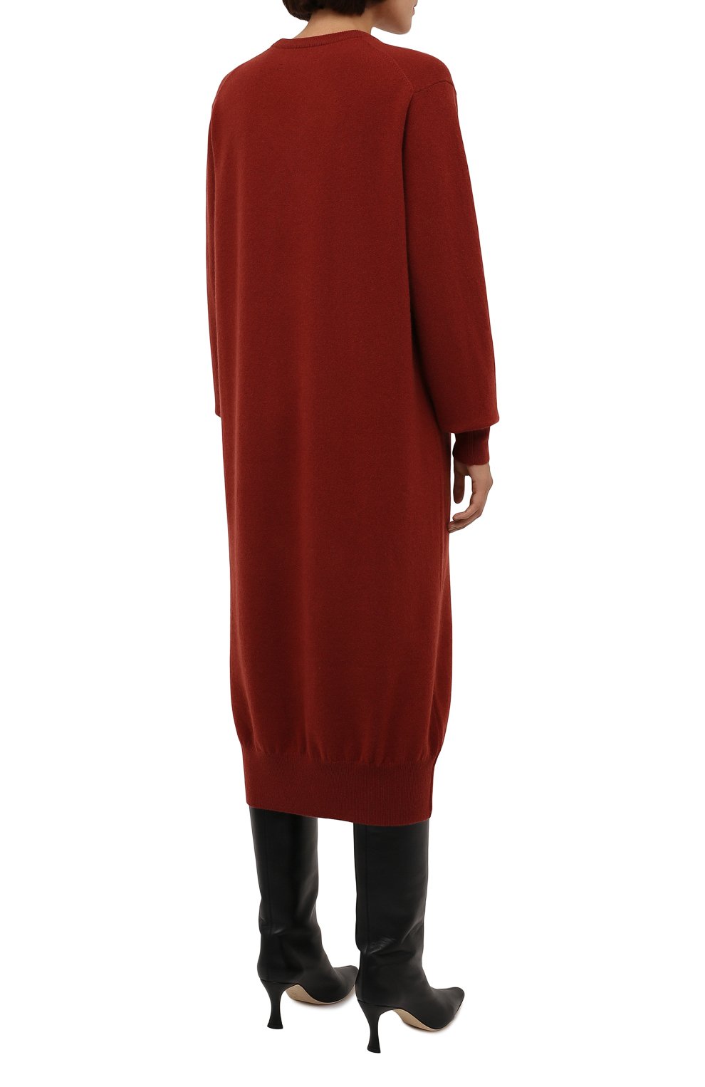 Кашемировое платье EXTREME CASHMERE цвета по цене 59950 руб., арт. 187/MERLIN, фото 4 Кашемировое платье EXTREME CASHMERE, арт. 187/MERLIN, фото 4