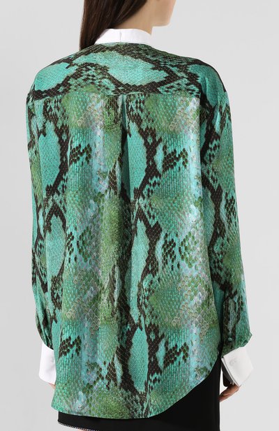 Блузка с принтом MSGM, арт. 2841MDE27Y 207155, фото 4