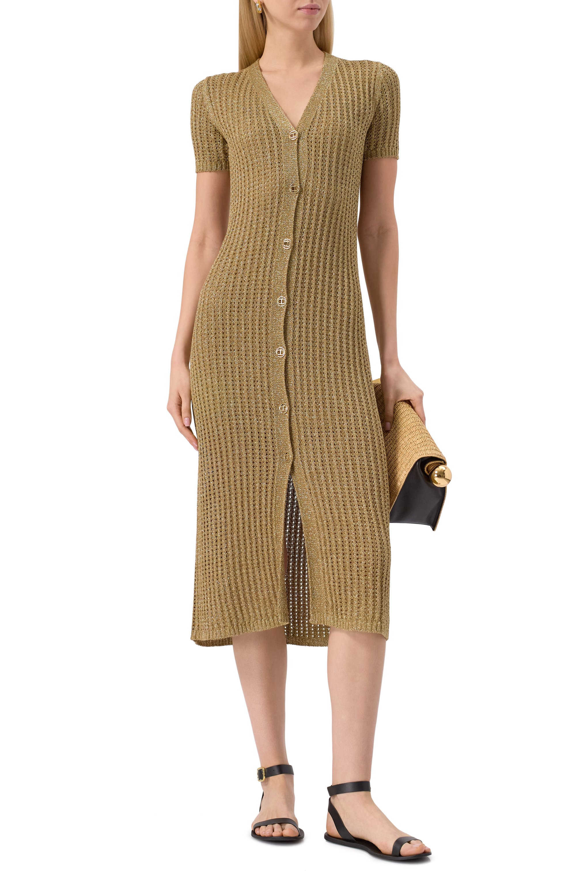 Платье из вискозы TWINSET, арт. 251TT3190, фото 2