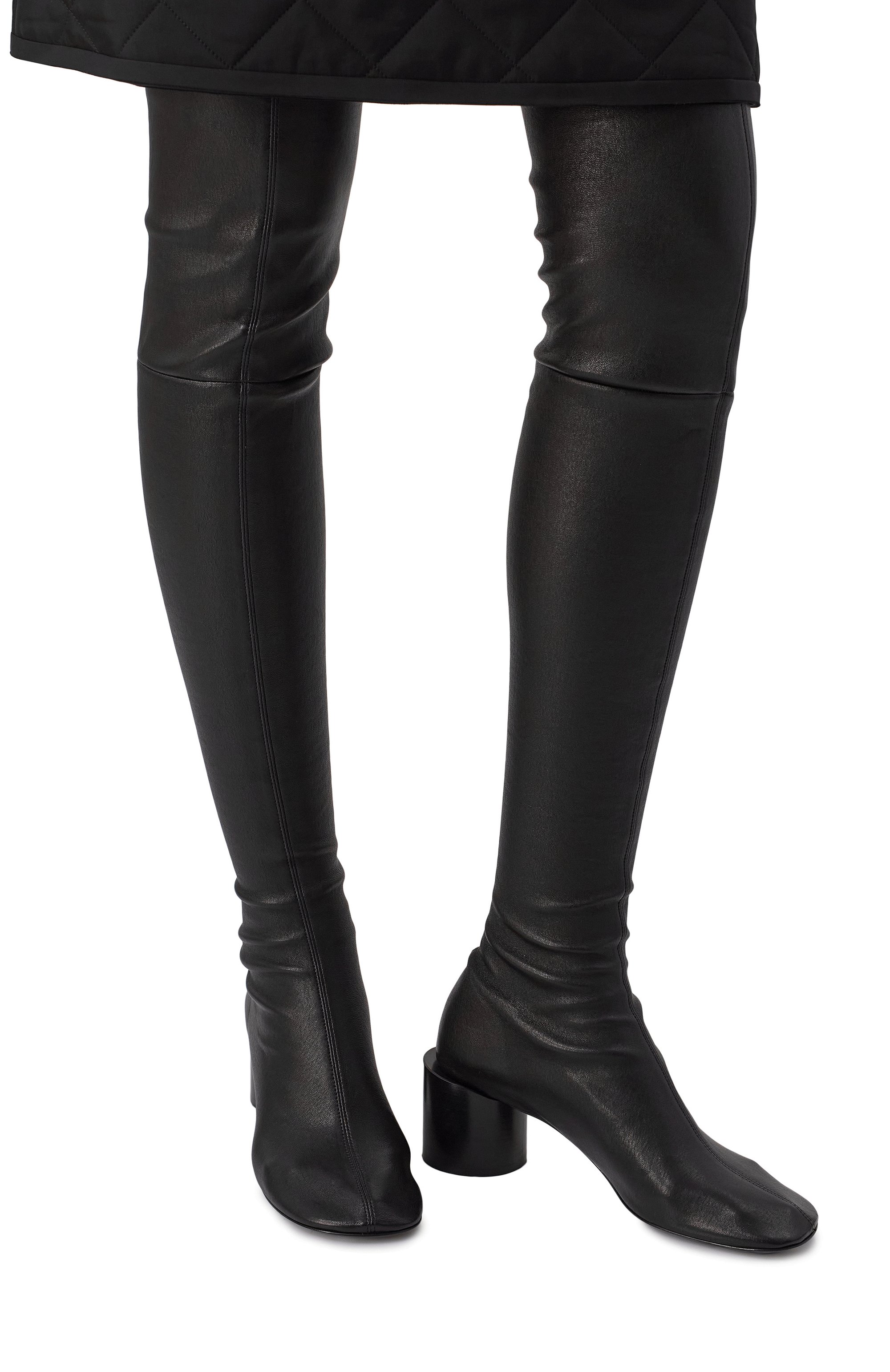 Кожаные ботфорты JIL SANDER, арт. J16WW0065/P1758, фото 2