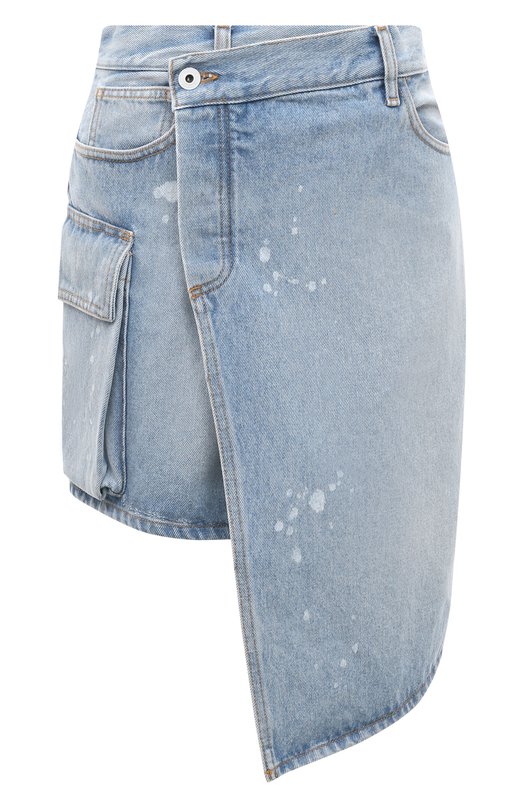 

Джинсовая юбка Off-White, Голубой