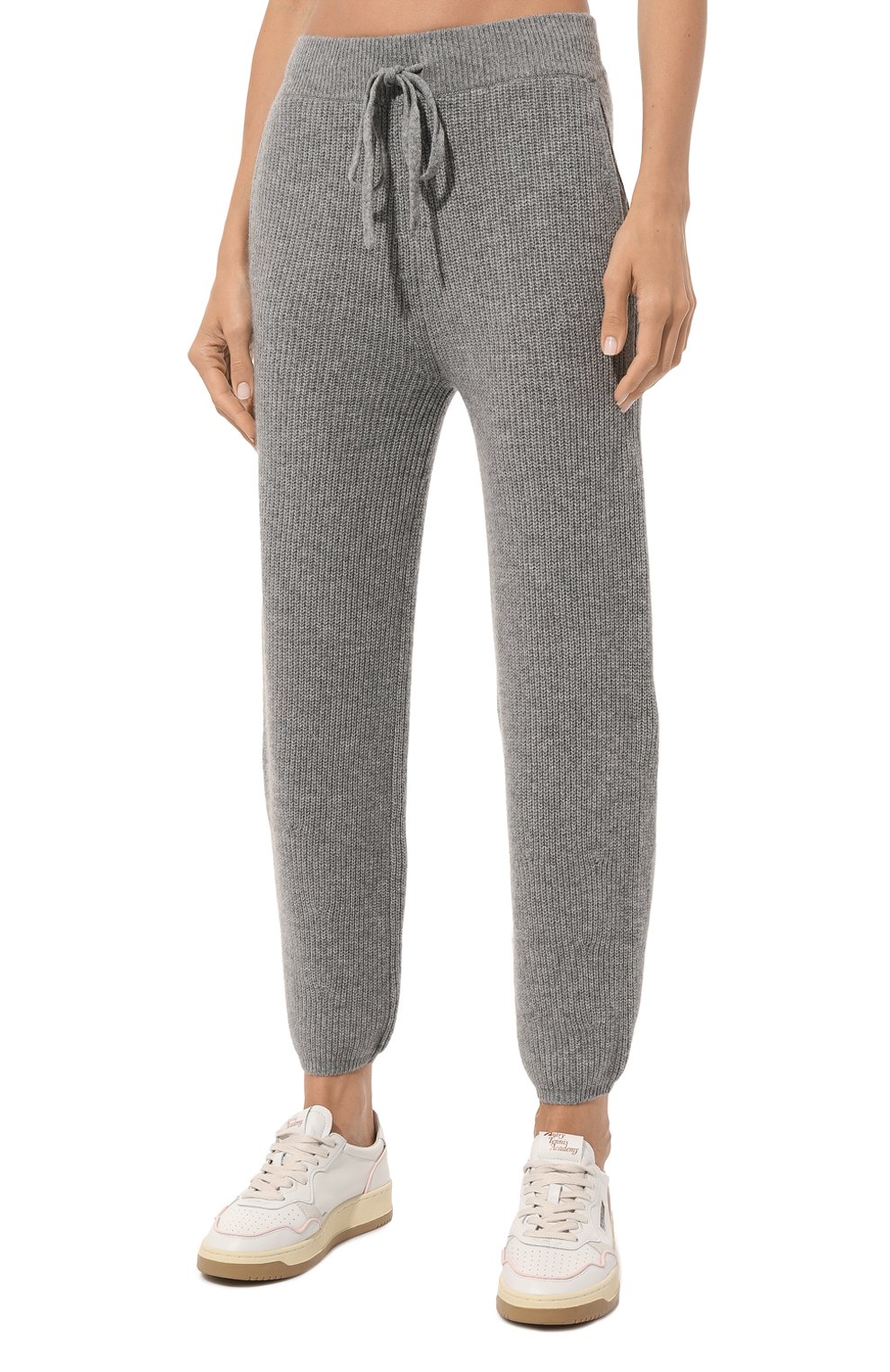 Кашемировые джоггеры ADDICTED серого цвета по цене 55400 руб., арт. MK209, фото 3 Кашемировые джоггеры ADDICTED, арт. MK209, фото 3
