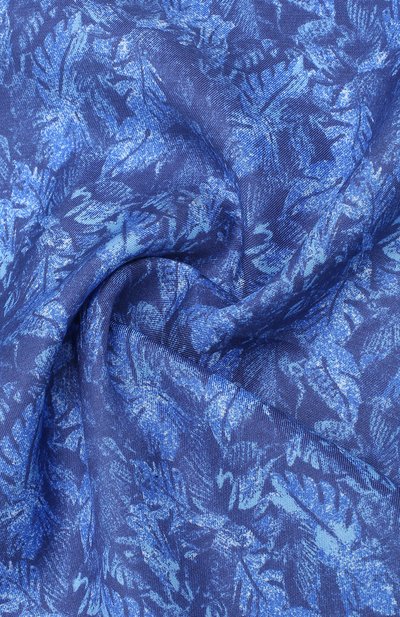 Платок из смеси хлопка и шелка ZEGNA синего цвета по цене 11950 руб., арт. Z7J12/38B, фото 2 Платок из смеси хлопка и шелка ZEGNA, арт. Z7J12/38B, фото 2