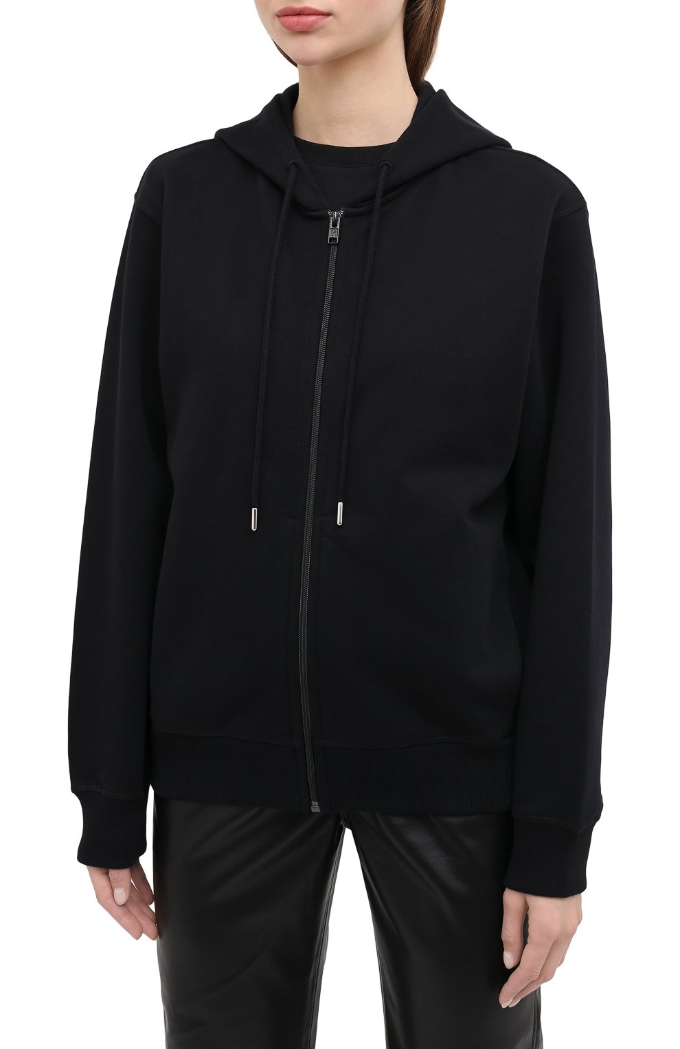 Хлопковая толстовка KENZO черного цвета по цене 35350 руб., арт. FA62BL8014XA, фото 3 Хлопковая толстовка KENZO, арт. FA62BL8014XA, фото 3