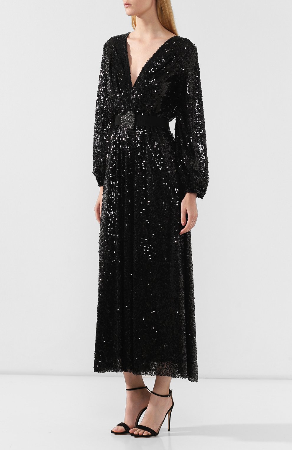 Платье с пайетками IN THE MOOD FOR LOVE черного цвета по цене 68400 руб., арт. CHER DRESS, фото 3 Платье с пайетками IN THE MOOD FOR LOVE, арт. CHER DRESS, фото 3