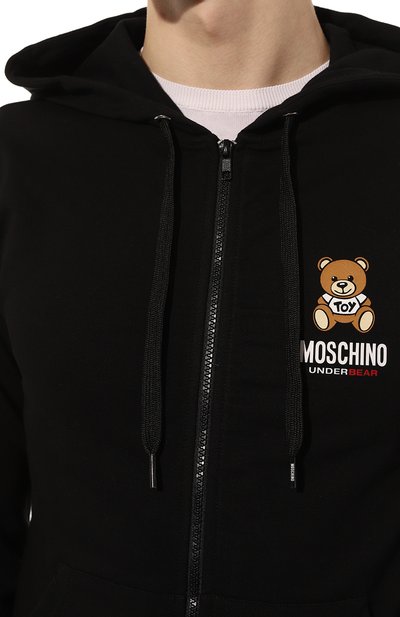 Хлопковая толстовка MOSCHINO, арт. 231V1/V1787/4409, фото 5