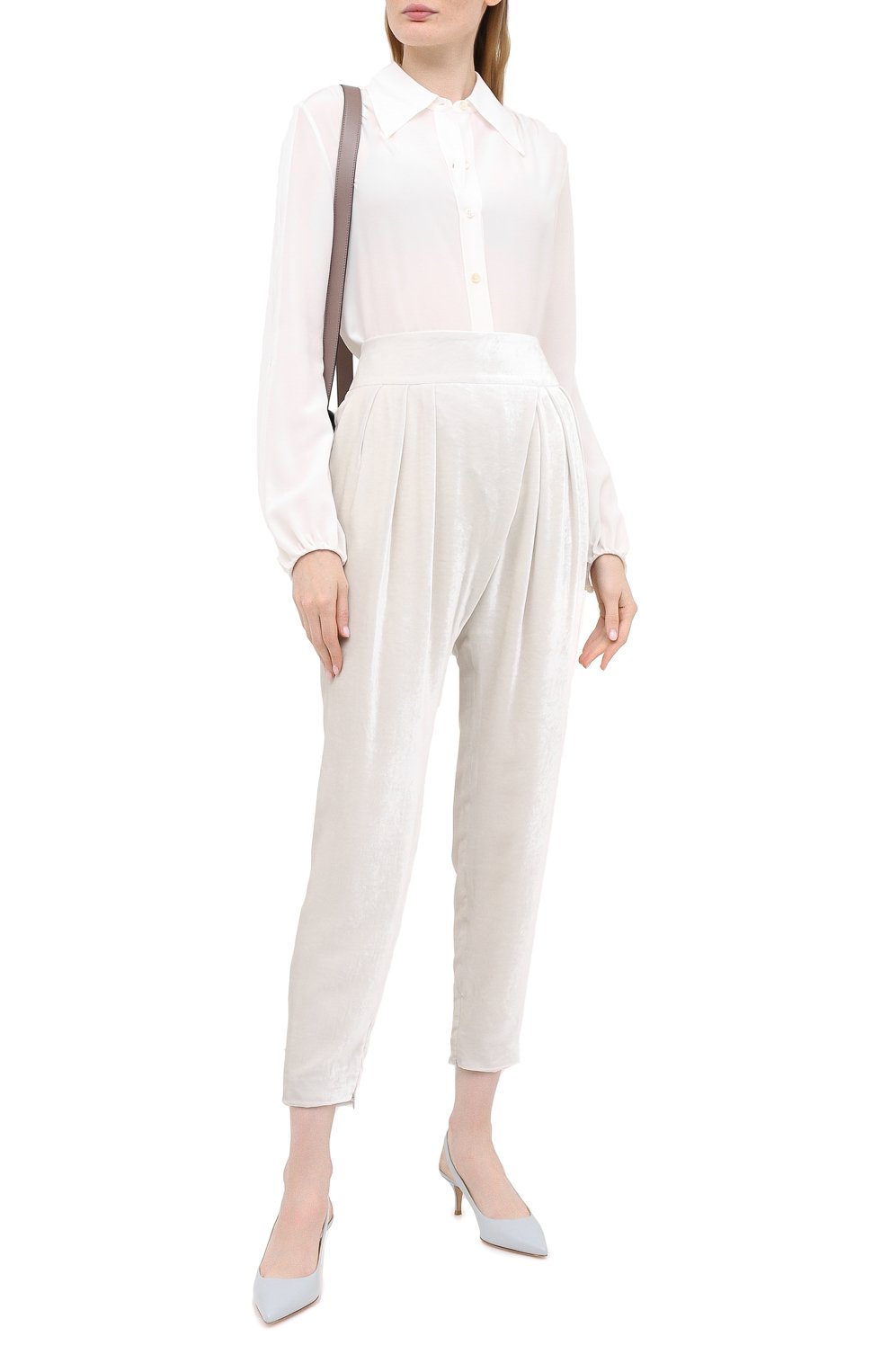 Бархатные брюки GIORGIO ARMANI, арт. 0SHPP0AD/T01I7, фото 2