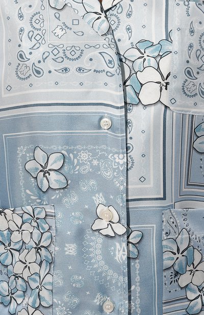 Шелковая блузка AMIRI, арт. AWSTCA1011, фото 5