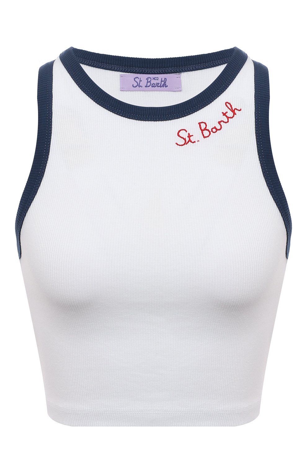 Хлопковый топ MC2 SAINT BARTH, арт. STBW/BLUE/07295D, фото 1