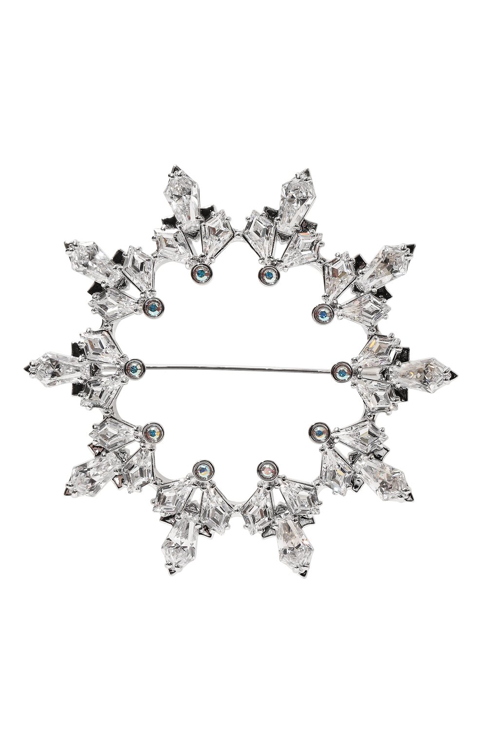 Брошь idyllia SWAROVSKI серебряного цвета по цене 39450 руб., арт. 5705397, фото 1 Брошь idyllia SWAROVSKI, арт. 5705397, фото 1