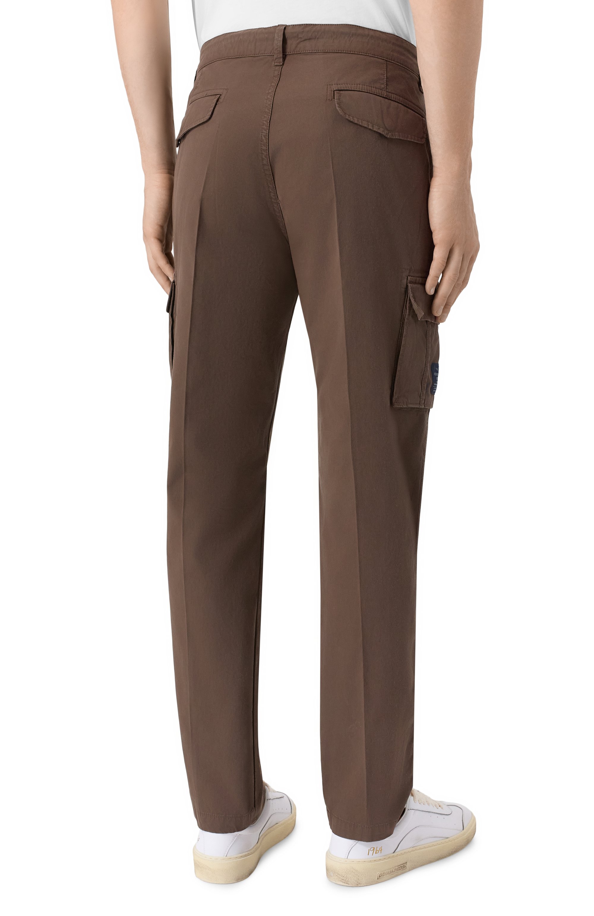 Хлопковые брюки-карго AERONAUTICA MILITARE, арт. PA1329UCT02443_001, фото 4