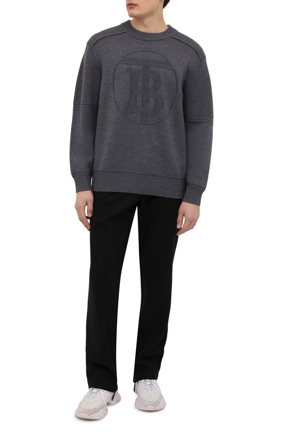 Шерстяной свитер BURBERRY, арт. 8048134, фото 2