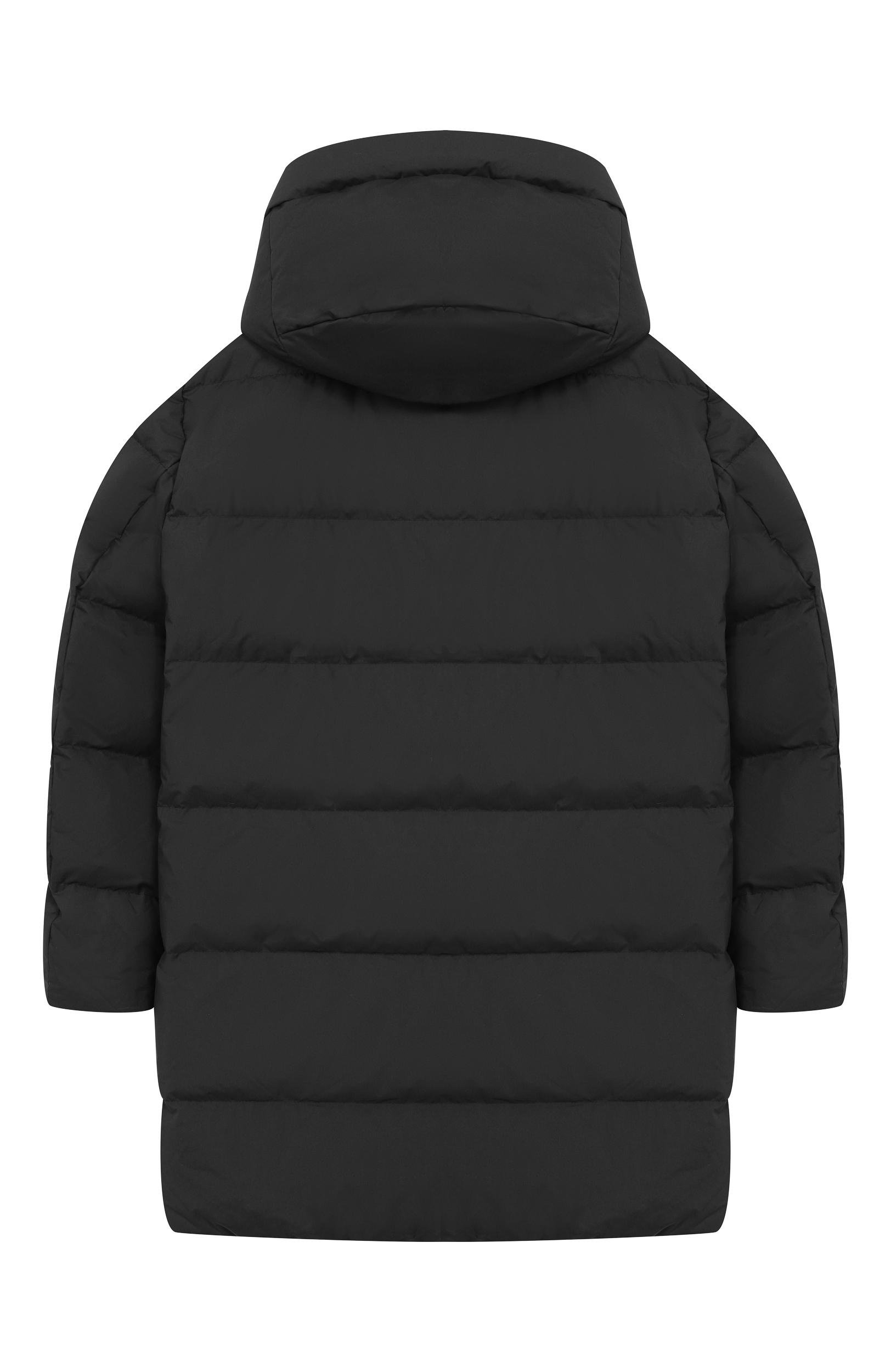 Пуховое пальто с отделкой из песца YVES SALOMON ENFANT, арт. 26WEM908XXJ16G/6A, фото 2