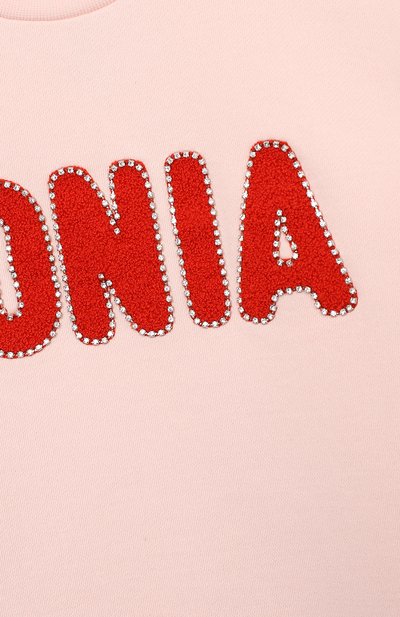 Хлопковый свитшот SONIA RYKIEL ENFANT, арт. 20W1FL08, фото 3