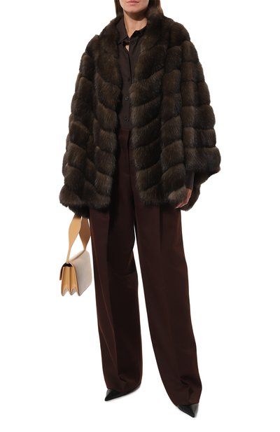 Шуба из меха соболя JULIA DILUA, арт. 2022-0007, фото 2