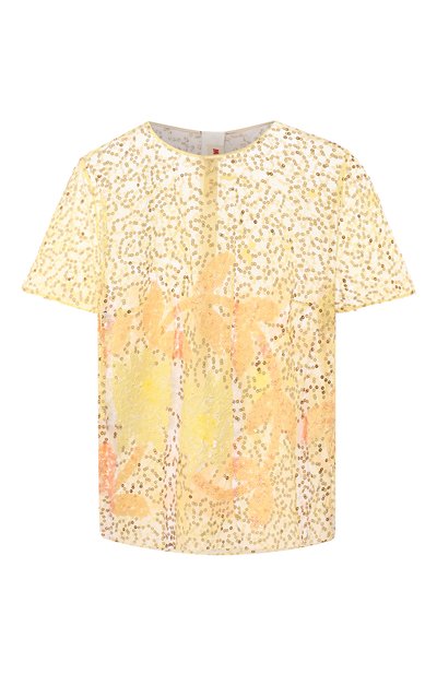Женский хлопковый топ MARNI, арт. CAMA0095SU/SCQ02