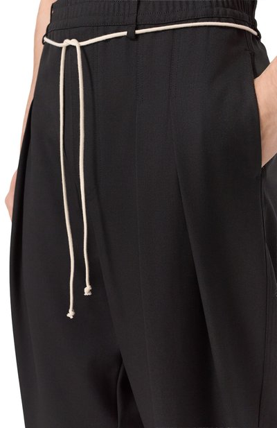 Шерстяные брюки MORDECAI черного цвета по цене 77200 руб., арт. 25A96MRU43/0, фото 5 Шерстяные брюки MORDECAI, арт. 25A96MRU43/0, фото 5