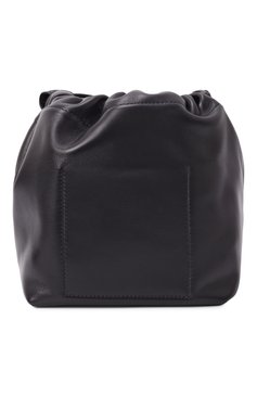 Женская сумка dumpling JIL SANDER черного цвета, арт. J07WG0027/P7365 | Фото 6 (Размер: small; Материал сплава: Проставлено; Драгоценные камни: Проставлено; Материал: Натуральная кожа)