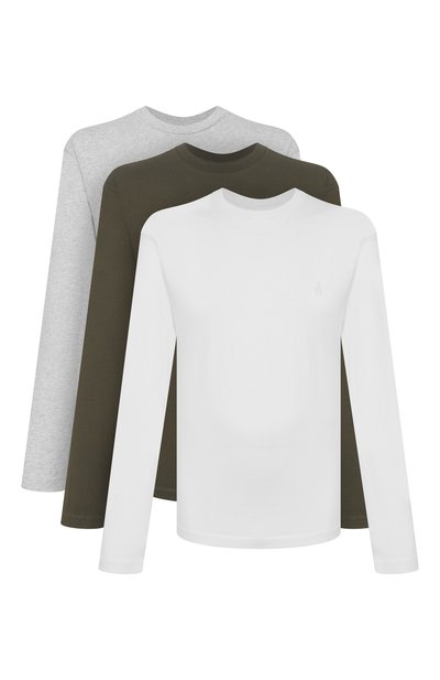 Мужская комплект из трех лонгсливов JIL SANDER, арт. J22GC0271/JTN254