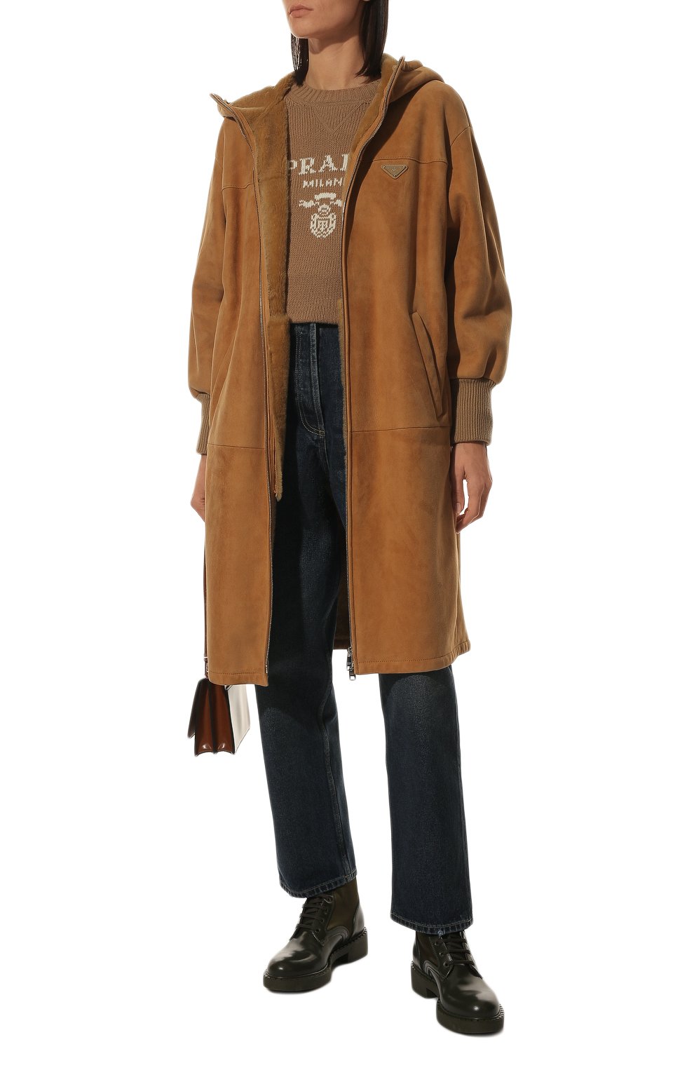 Дубленка из овчины PRADA, арт. 56A015-1YDW-F098L, фото 2