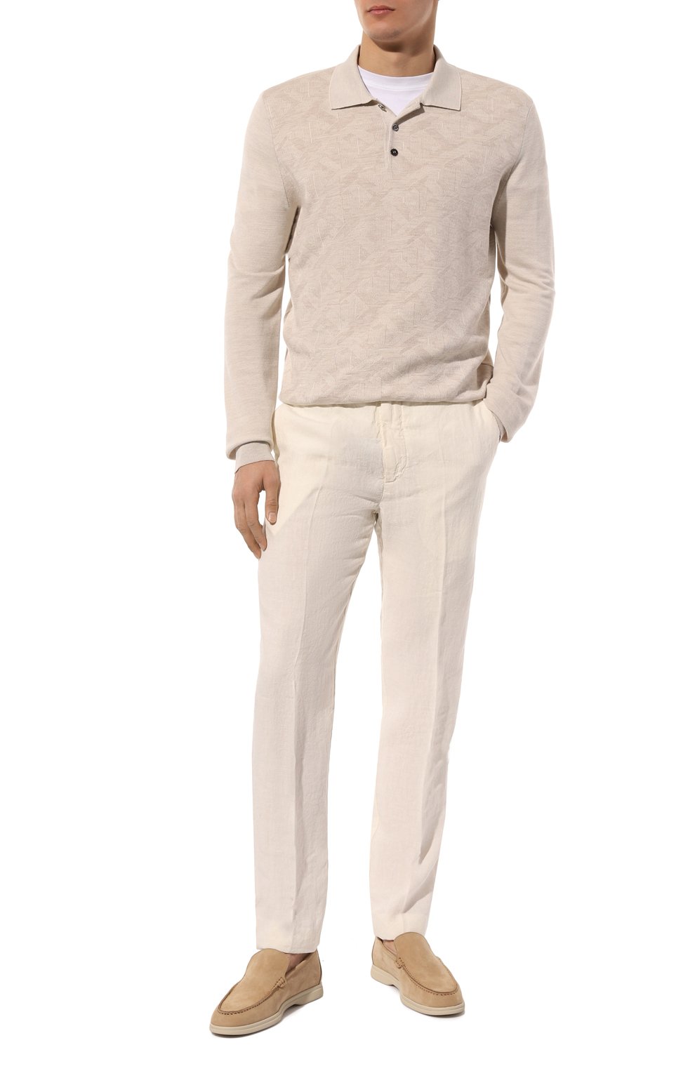 Поло из шерсти и шелка ZILLI, арт. KBP001M0230VRPP00, фото 2